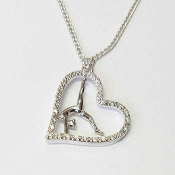 Heart pendant in silver 96351