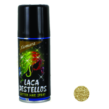 Glitter Hair Spray Gold 96667G